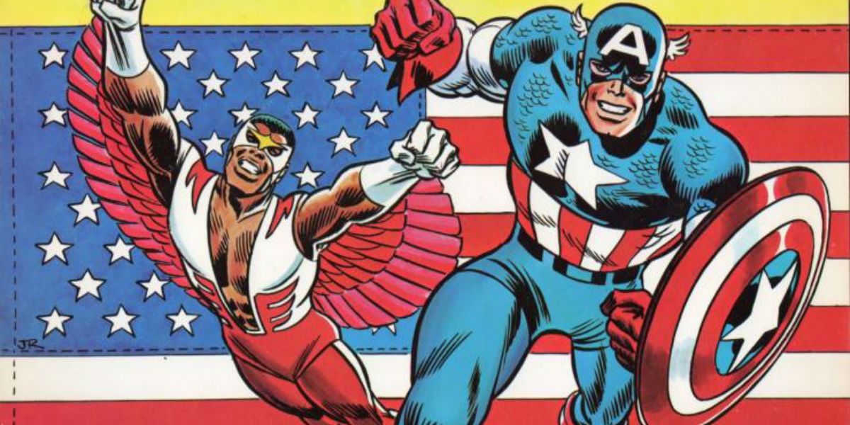 Captain America and The Falcon