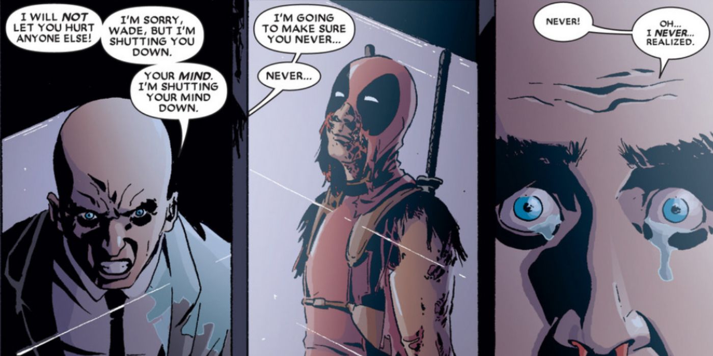 Deadpool Kills Professor X Deadpool Kills The Marvel Universe