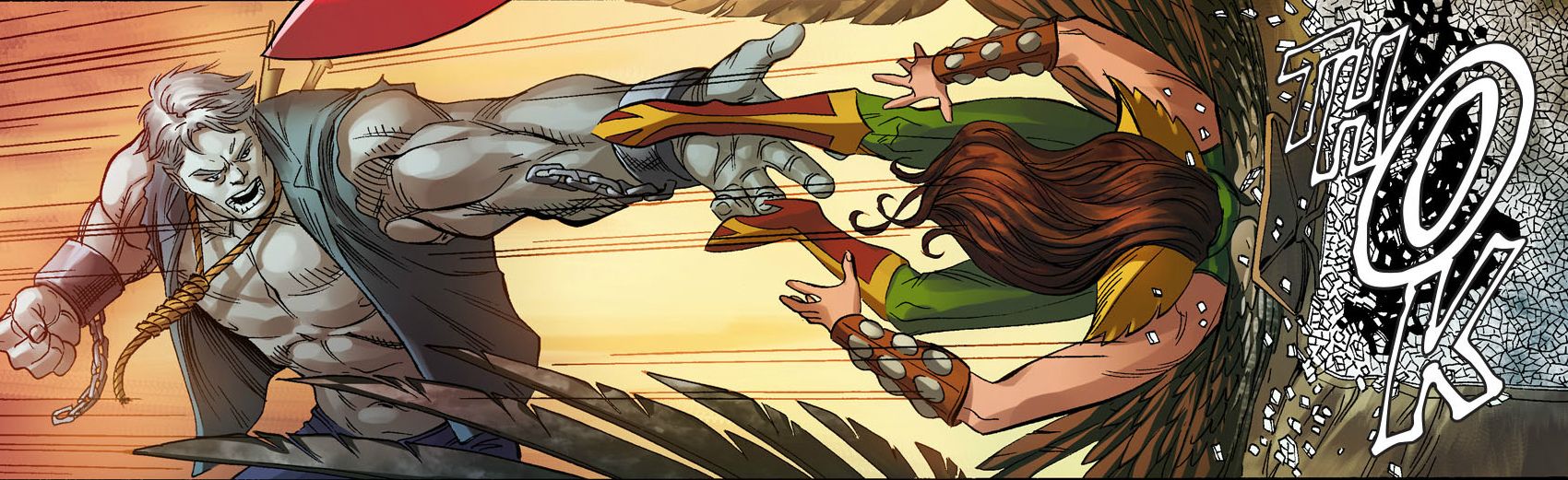Grundy vs Hawkgirl