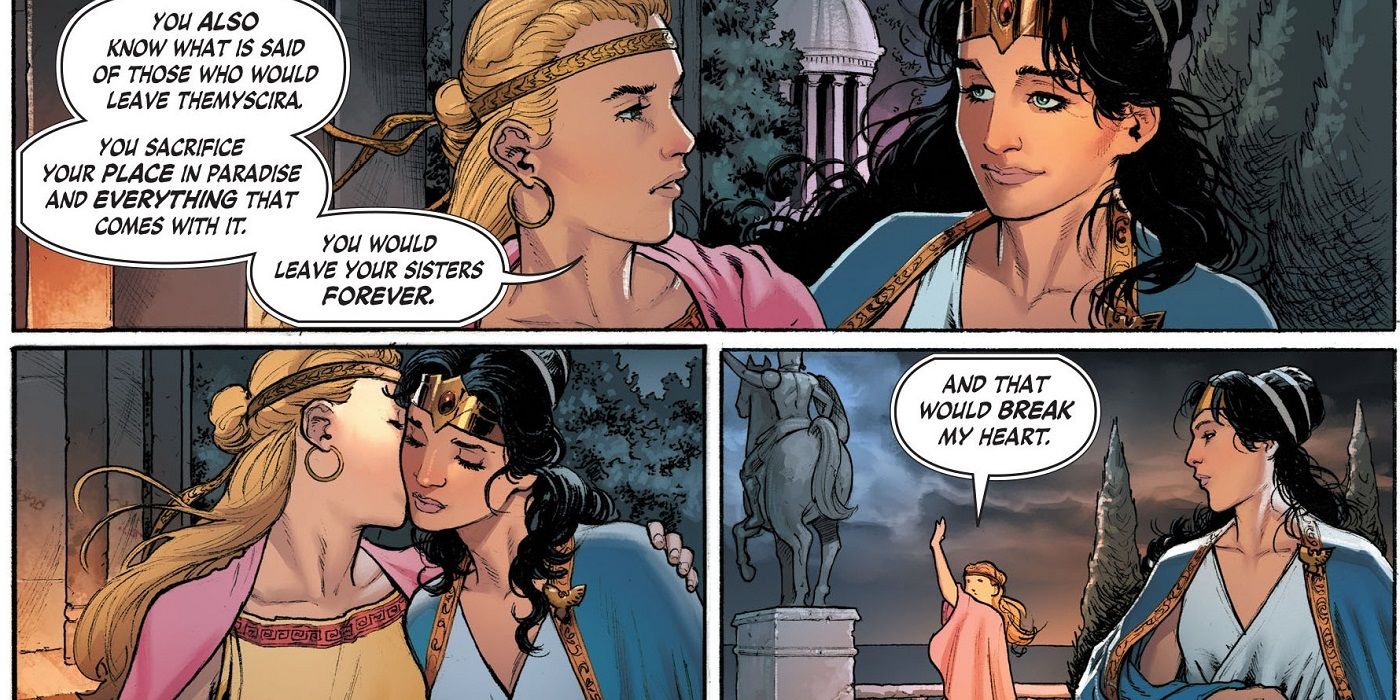 Kasia says goodbye to Diana in Wonder Woman Rebirth