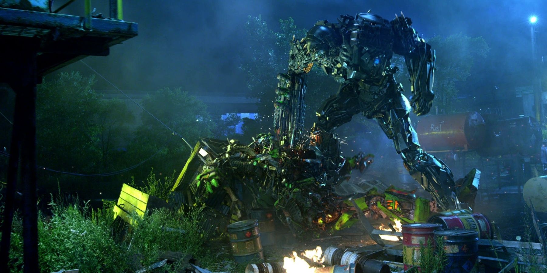 Lockdown ripping out Ratchet's spark in Transformers: Age of Extinction