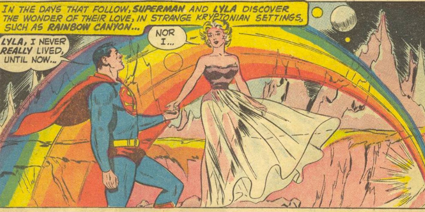 Lyla Lorrel Superman Returns to Krypton Rainbow Canyon