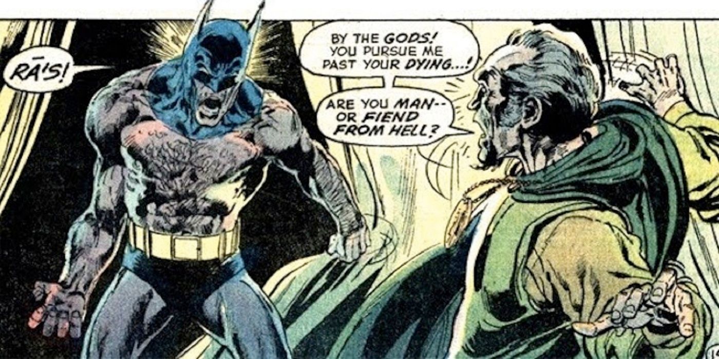 Neal Adams Batman and Ra's al Ghul