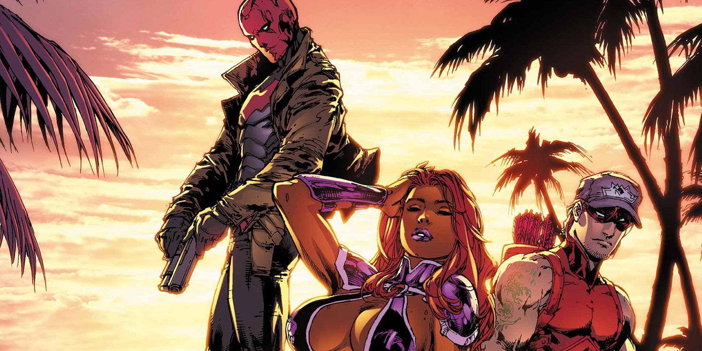 Red-Hood-Roy-Harper-Starfire-Outlaws