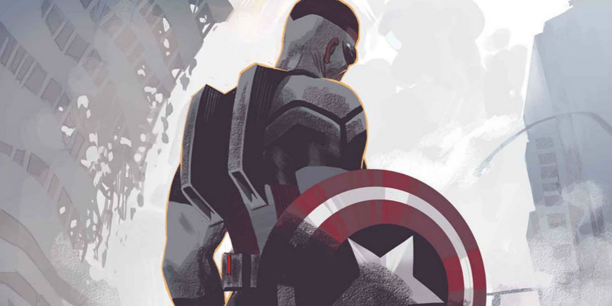 Sam Wilson Captain America and shield
