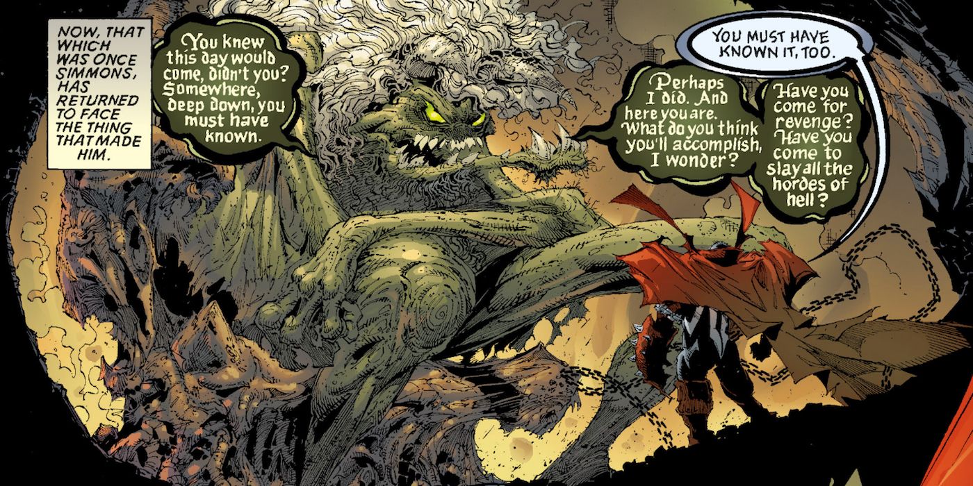 Spawn comes to kill Malebolgia in Image Comics