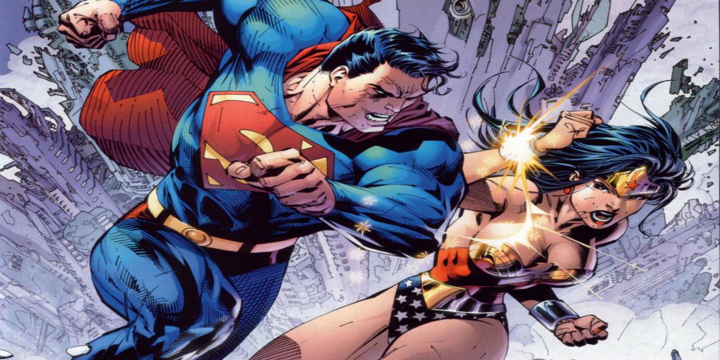 15 Times Wonder Woman Battled Superman