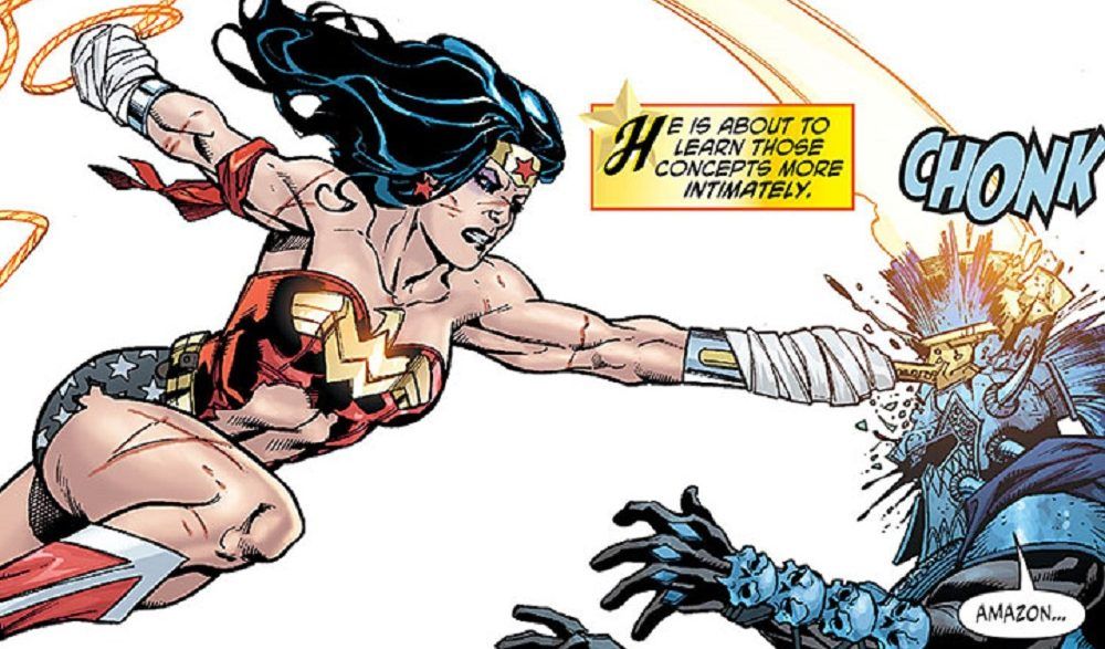 Wonder Woman kills Ares