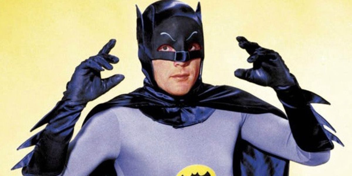 Adam West as Batman in the 1966 TV series