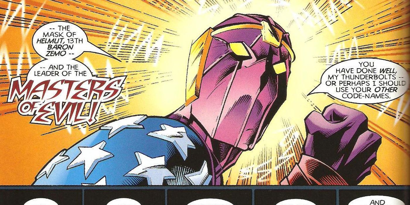 Marvel's Baron Zemo Thunderbolts