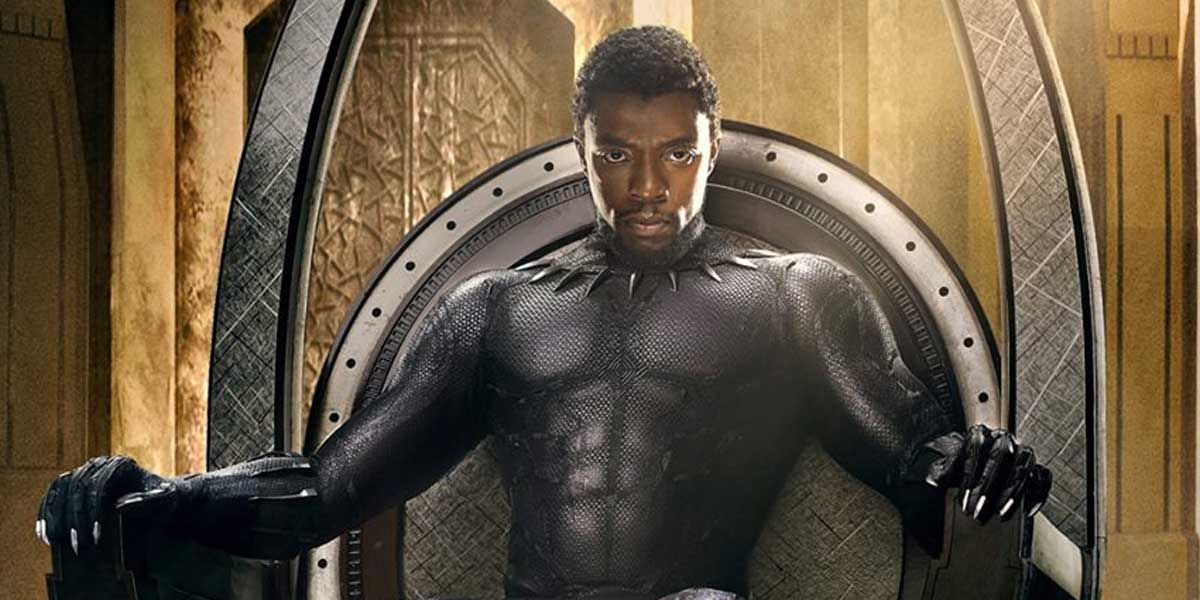 Chadwick Boseman Black Panther poster