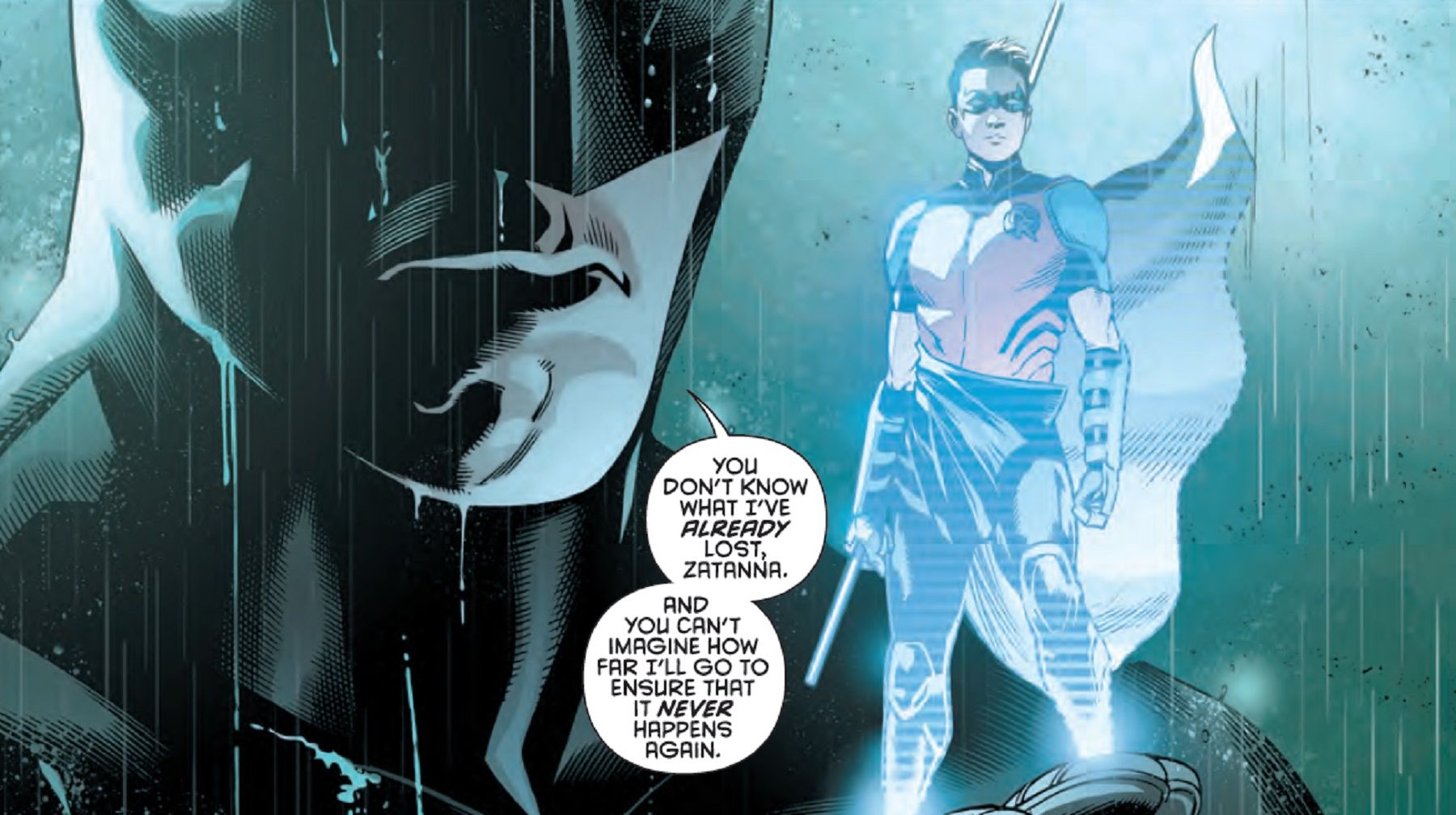 Batman Enlists Zatanna to Save Red Robin