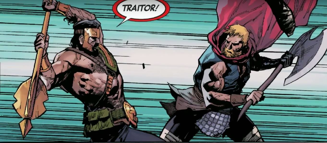 Odinson sides with Hydra Captain America