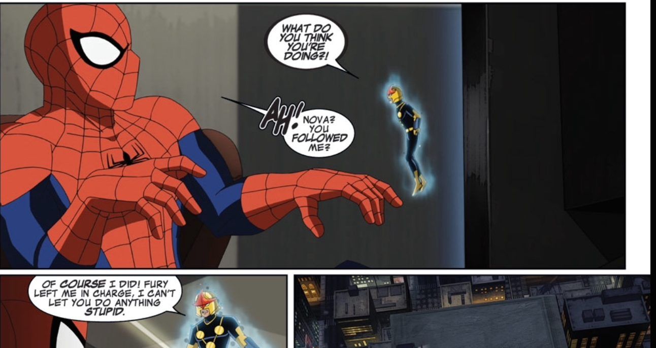nova hates spider-man