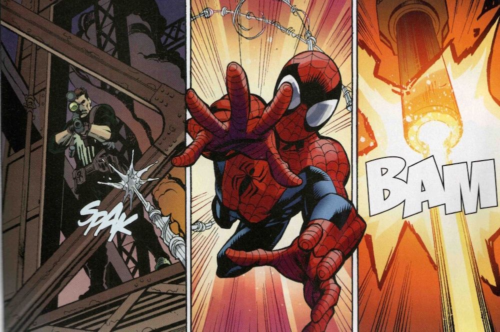 punisher ultimate death of spider-man
