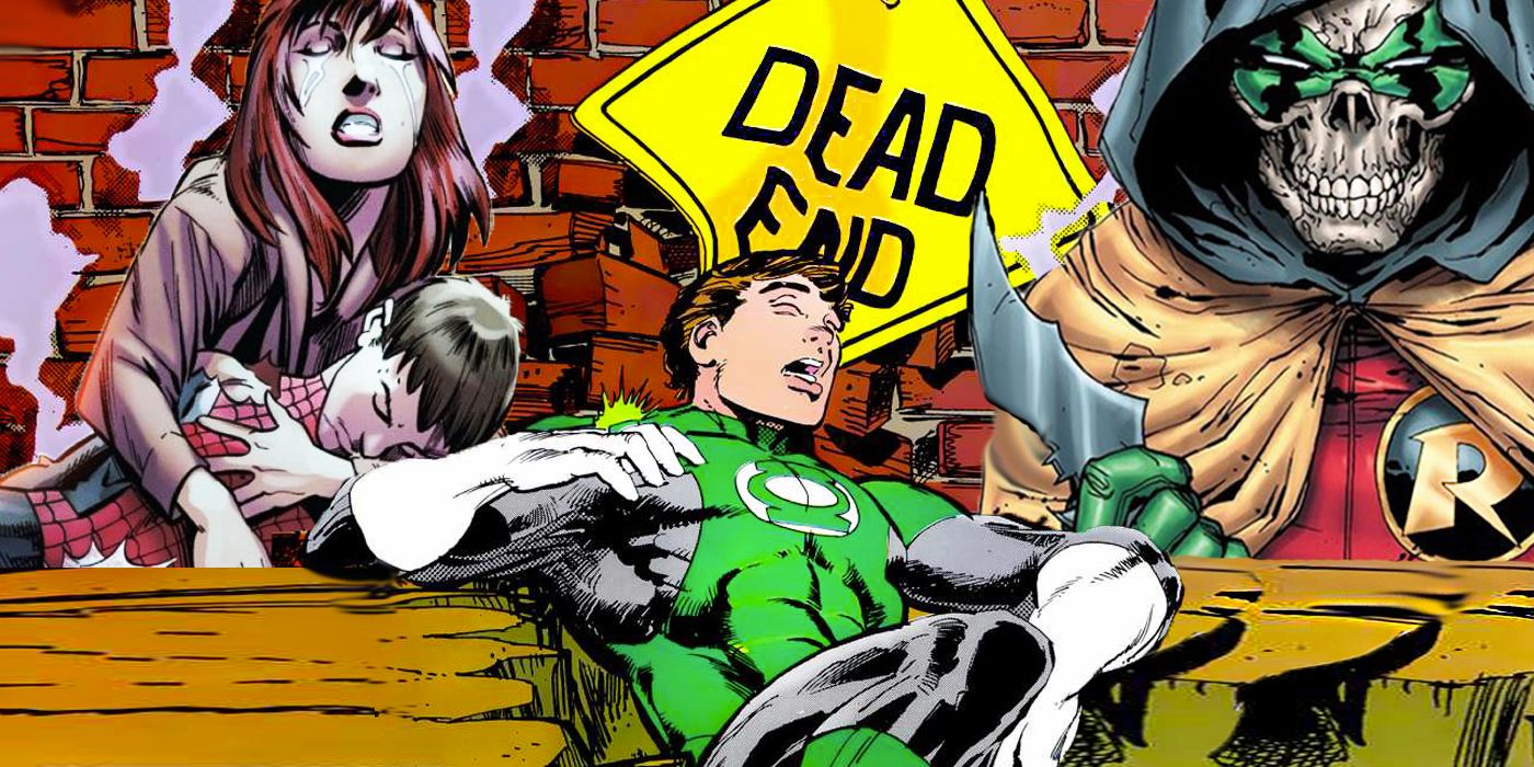 superhero death-dobin spider-man green lantern