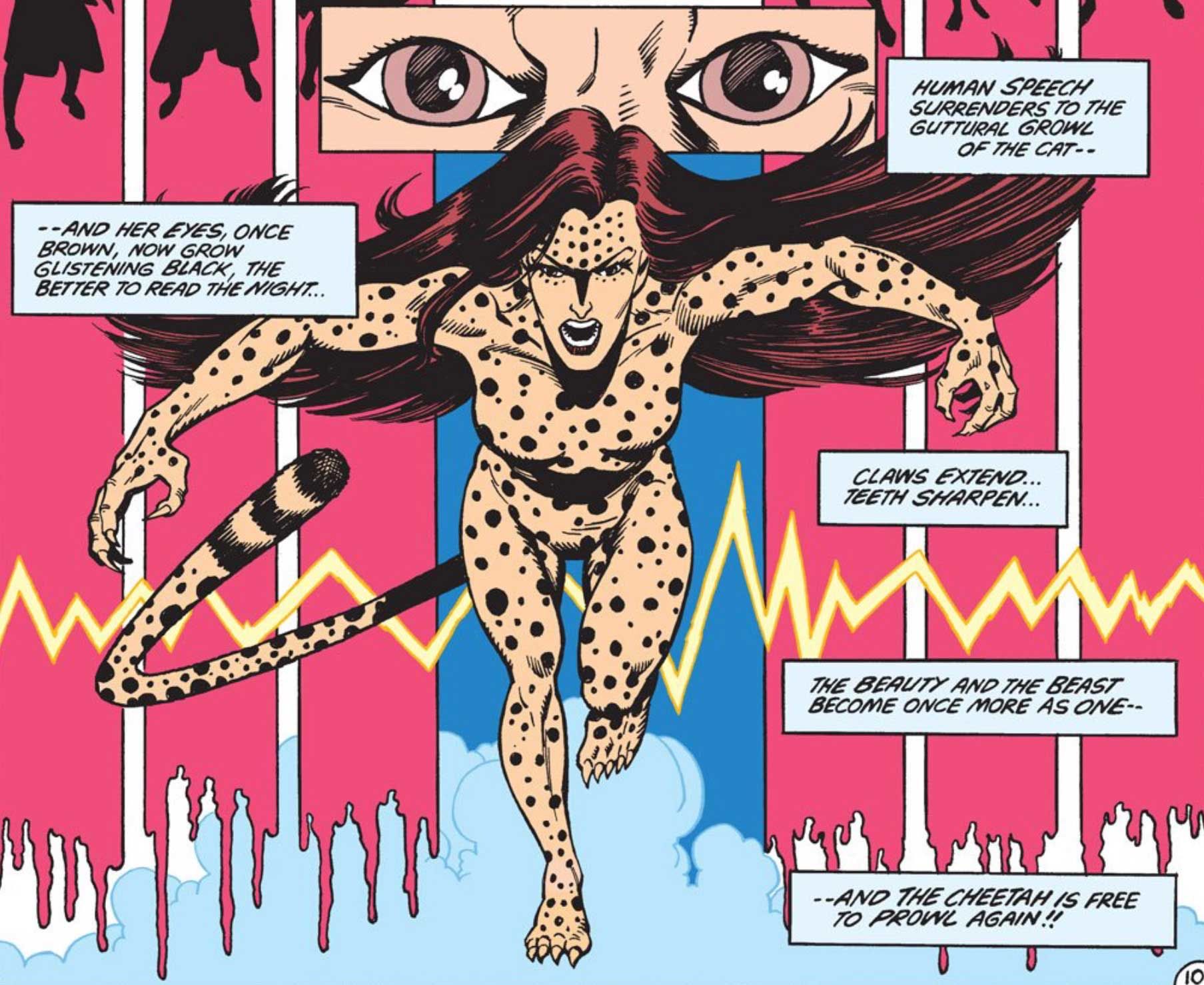 Post-Crisis Cheetah in Wonder Woman