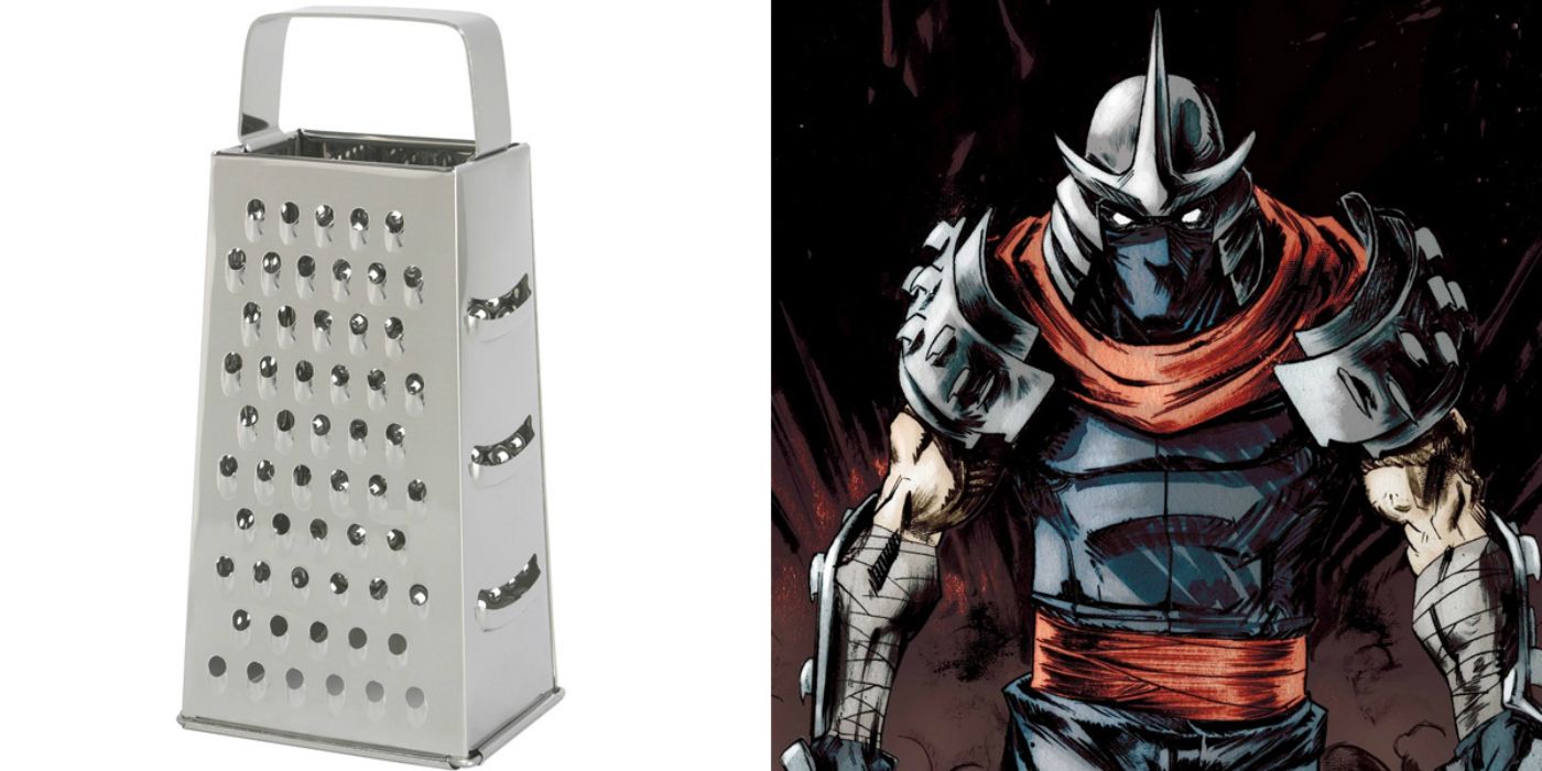 02 Shredder Cheese Grater TMNT unknown facts