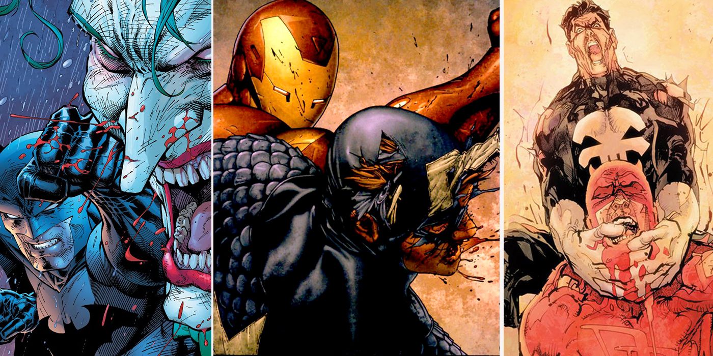 15 Bloodiest Fist Fights in Comic Book History