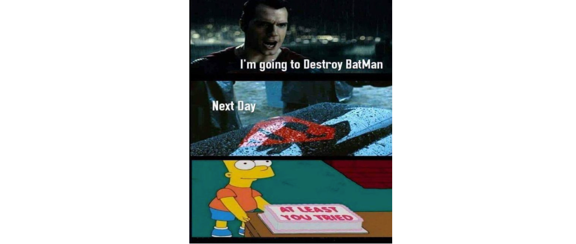 8. Points for trying, Supes (Superhero Memes)