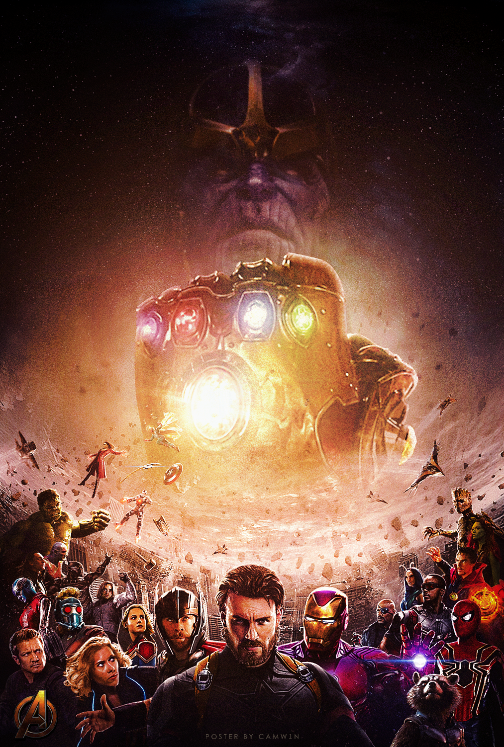Avengers Infinity War by CAMW1N
