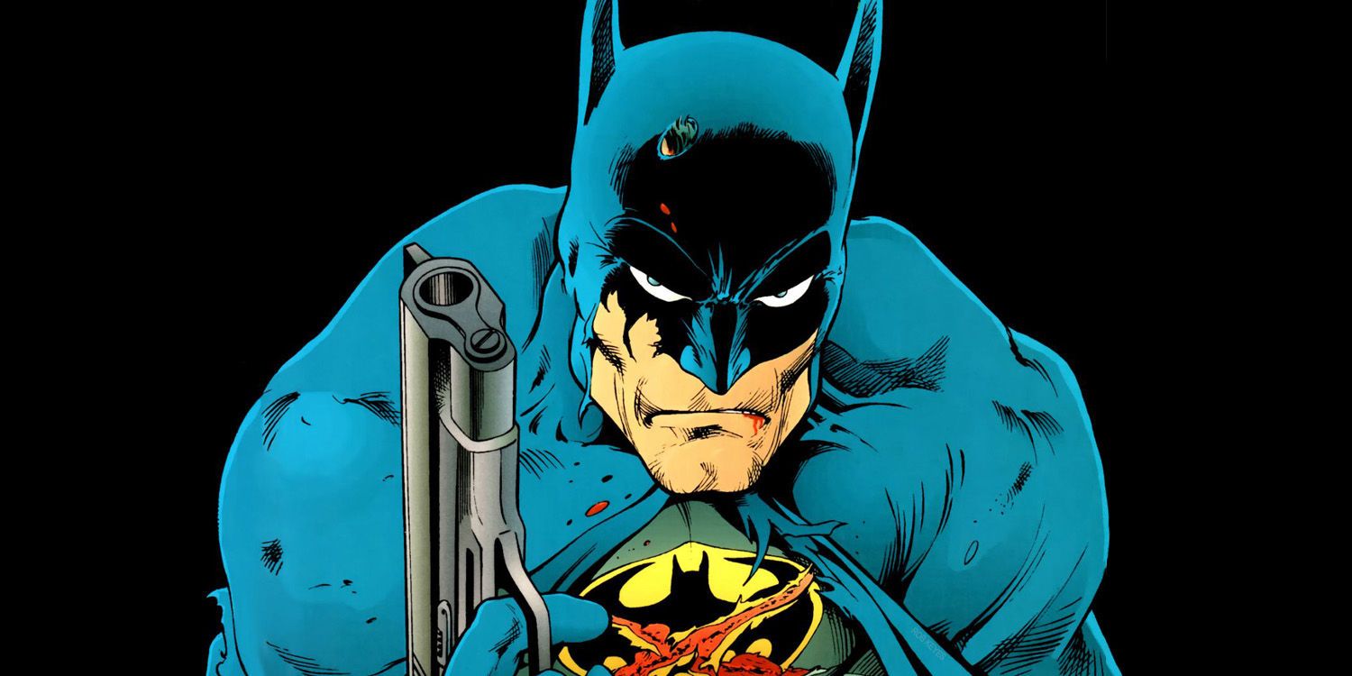 Batman wields a gun in Year Two