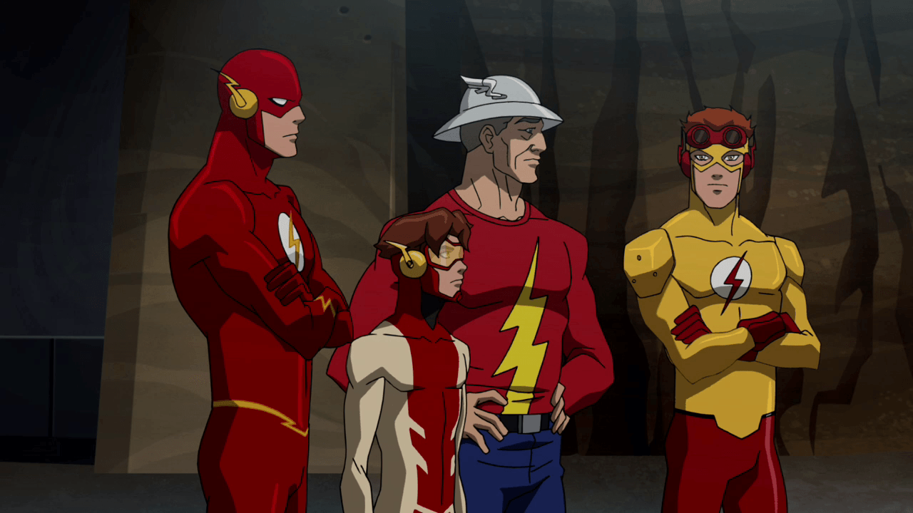 DC Comics Young Justice Flash family