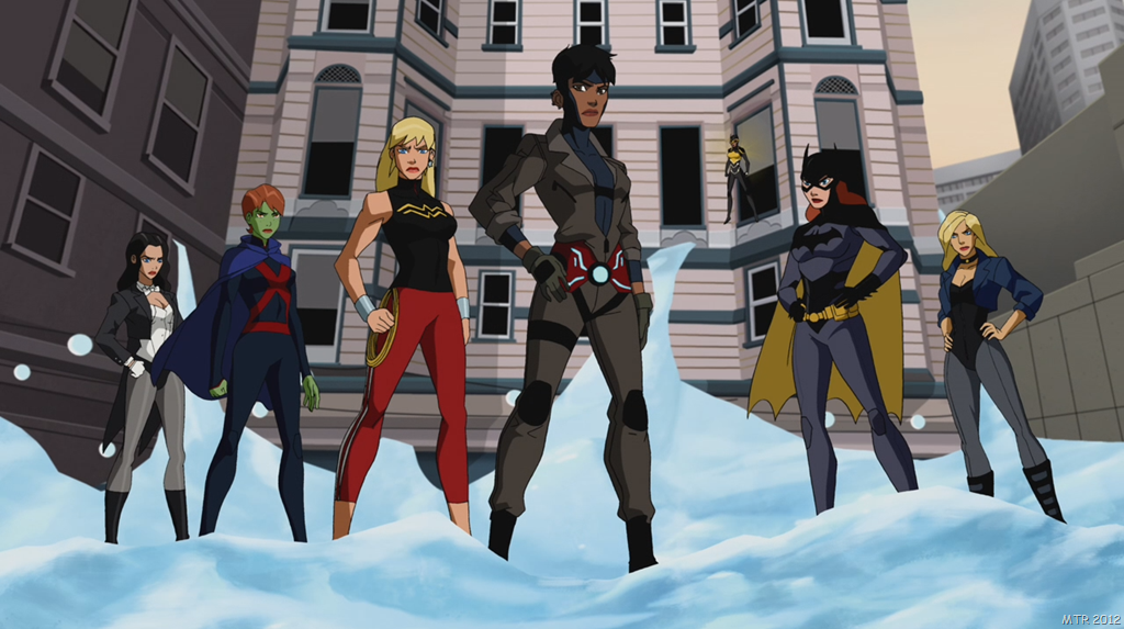 DC Comics Young Justice girls