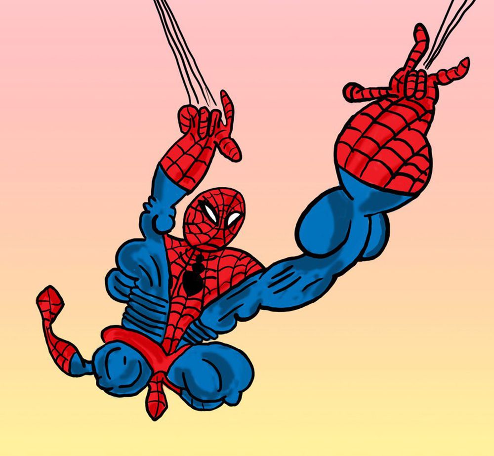 Grotesque Spider-Man
