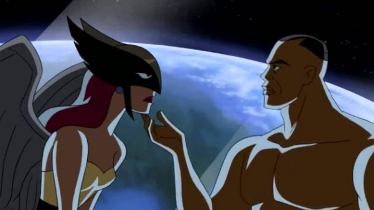 Hawkgirl Unmasking justice league