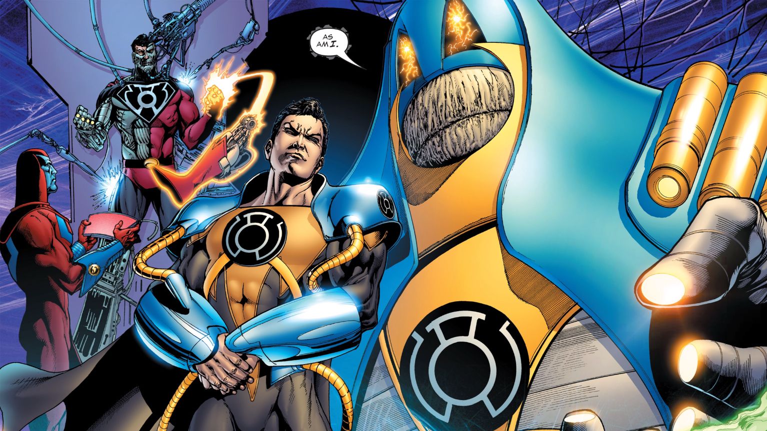 DC Comics Sinestro Corps War