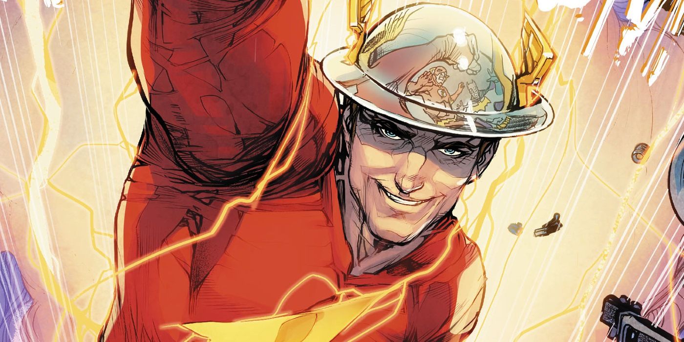 Jay Garrick as The Flash in The Button