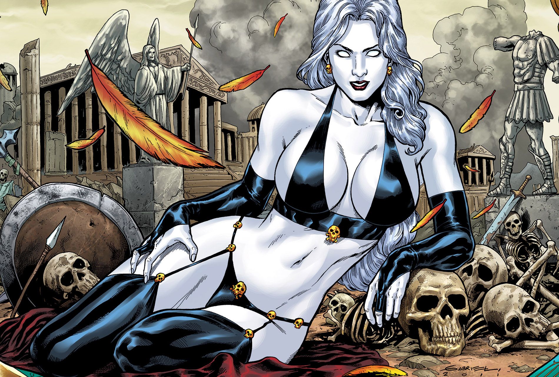 Lady Death Cleavage
