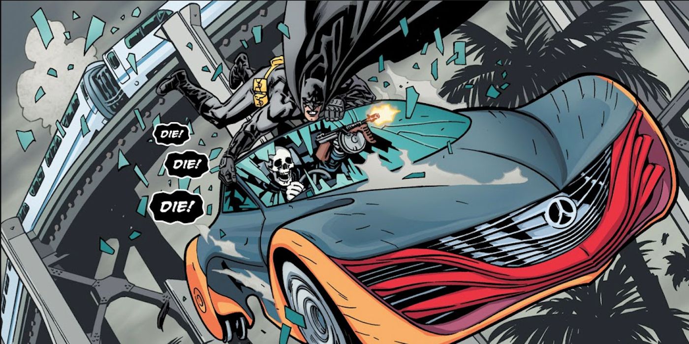 Mighty Lord Death Man vs Batman Batman Inc
