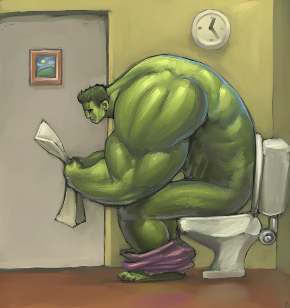Pooping Hulk