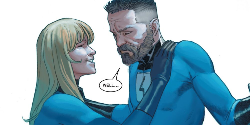 Reed Richards and Sue Storm in Marvel Comics
