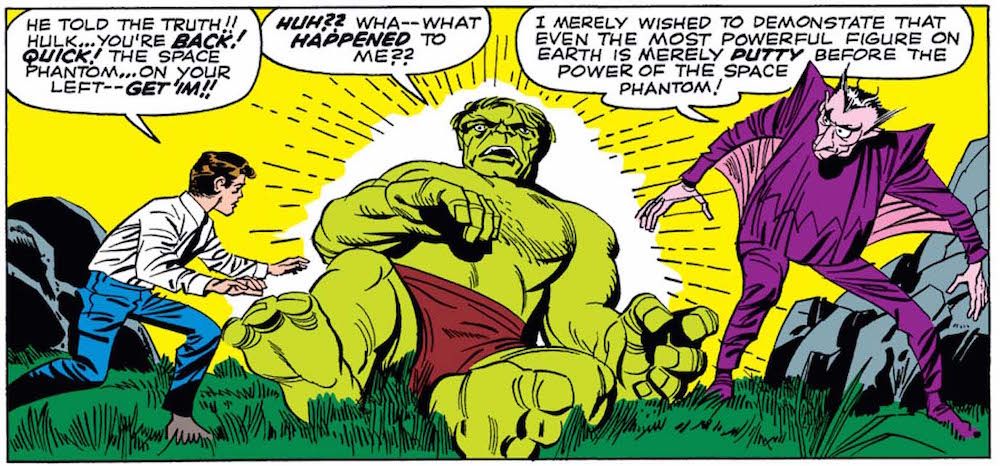 Space Phantom vs Hulk