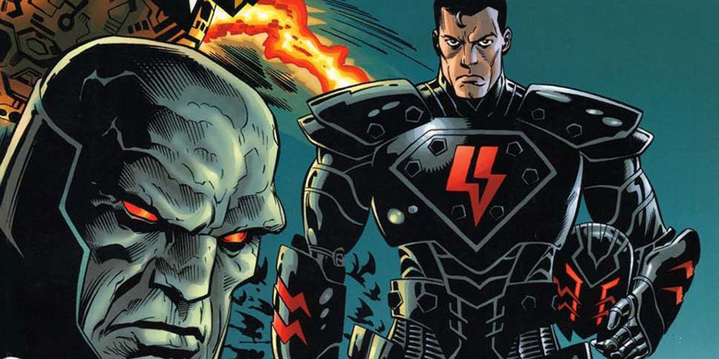 Darkseid controls an evil Superman