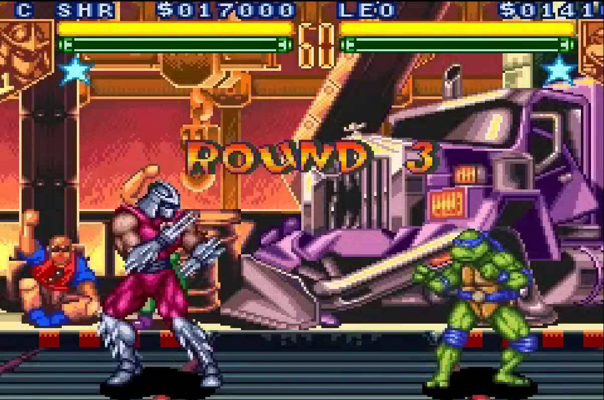 TMNT tournament fighters video game
