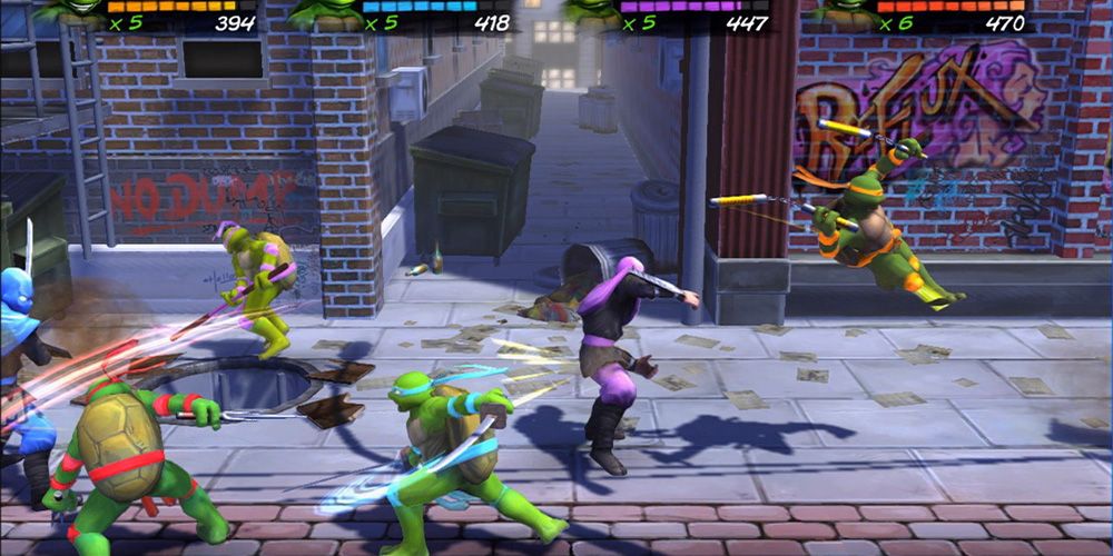 Turtles in Time Reshelled TMNT video game