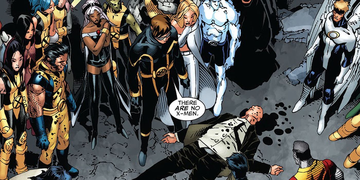 XAVIER DEATH X-Men 207
