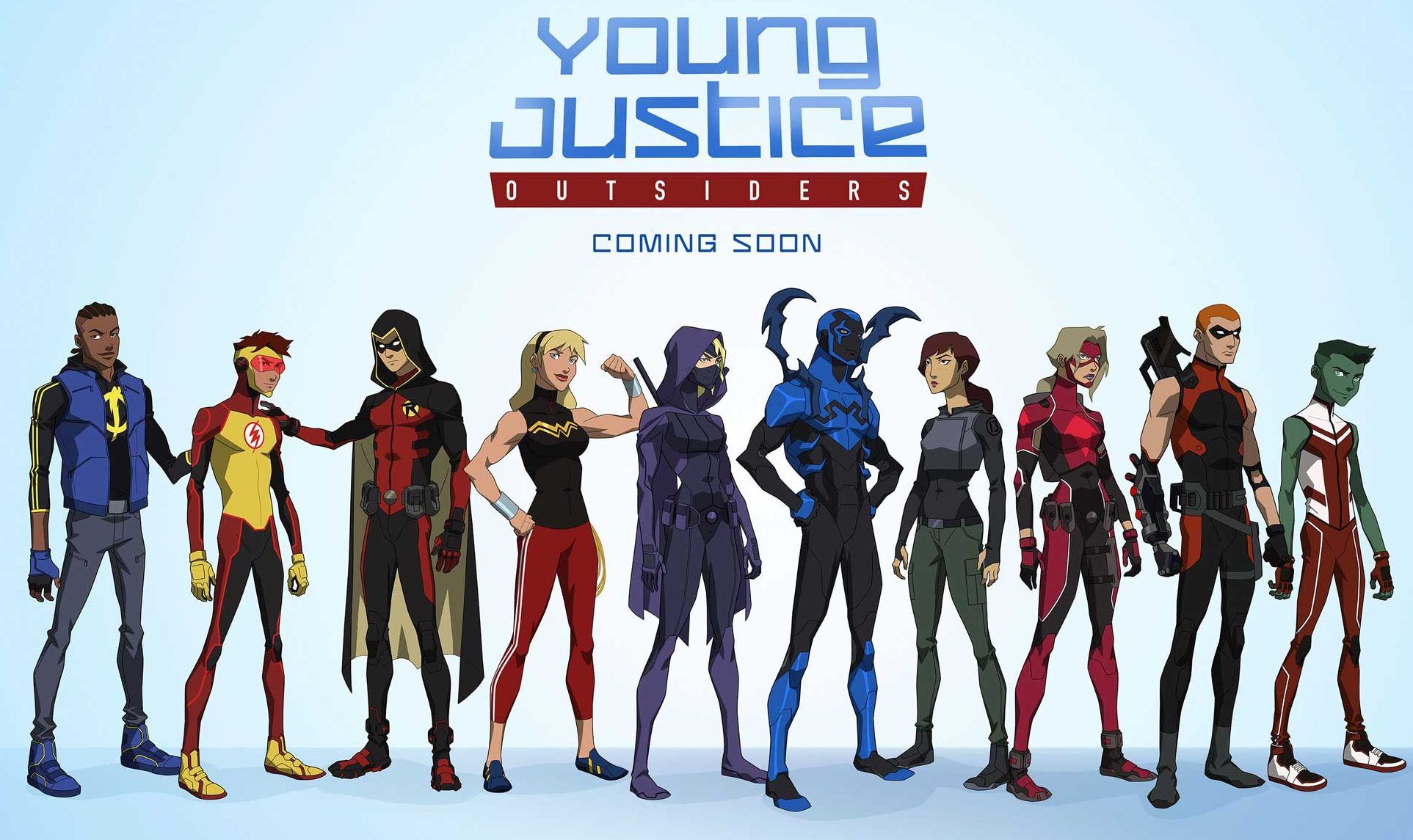 Young Justice: Outsiders character designs