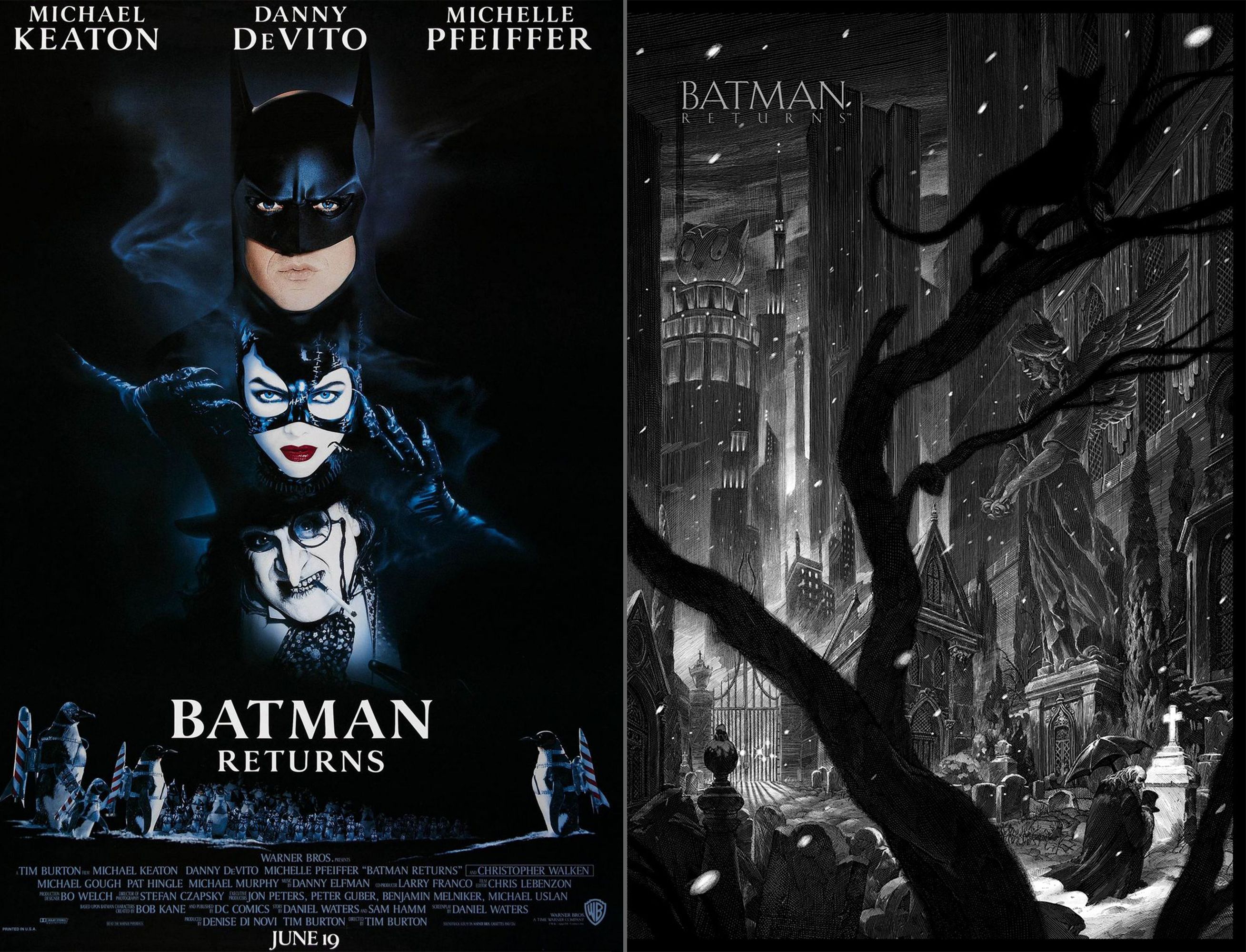 batman returns poster mondo