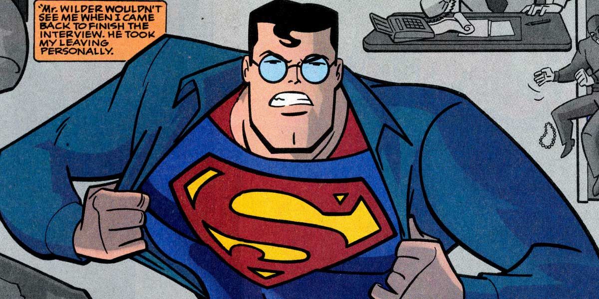 When Superman: TAS Tried to Make Clark Kent Cool