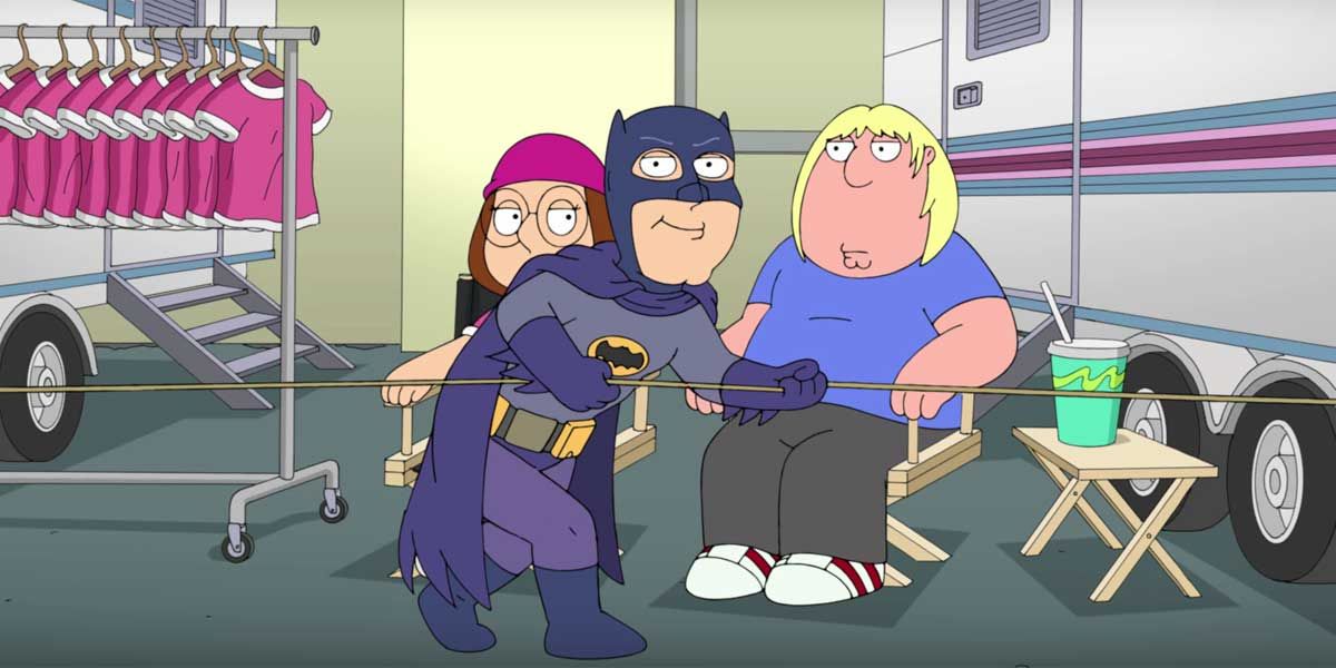 Adam West on Family Guy