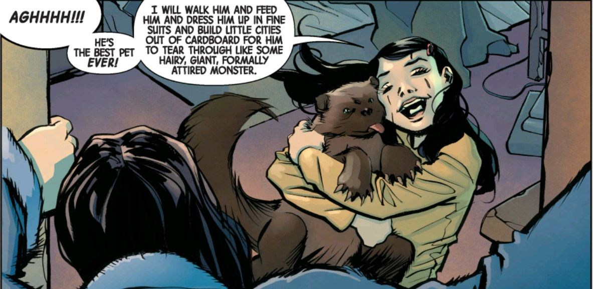 Jonathan the actual pet wolverine