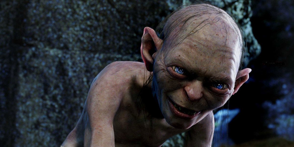 gollum in the Lord of the Rings