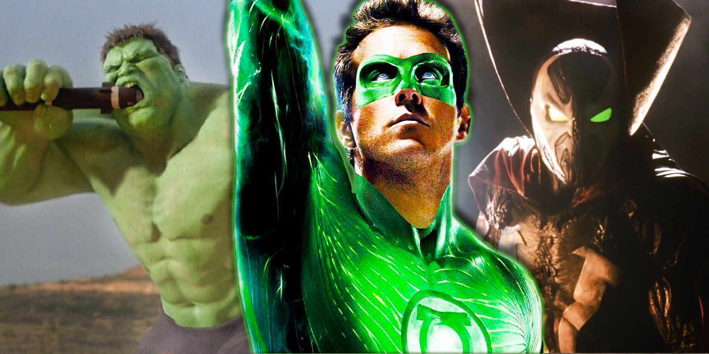 hulk green lantern spawn bad movies