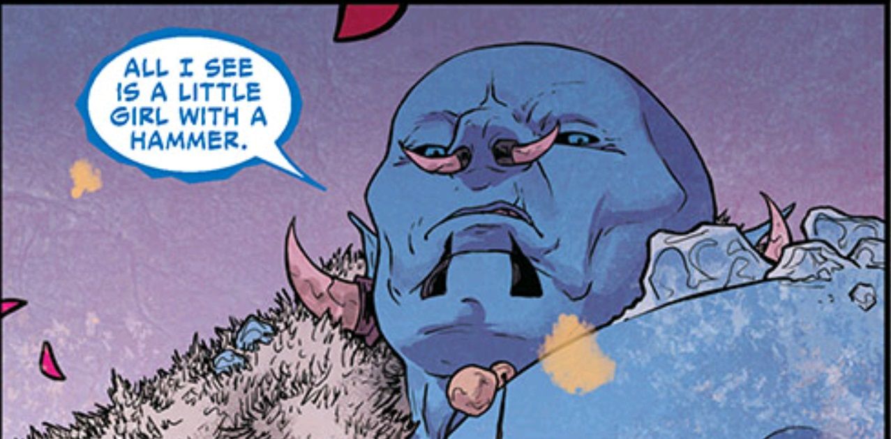 Ice Giants throwing shade at Jane Thor