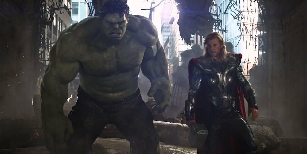 Hulk and Thor Avengers